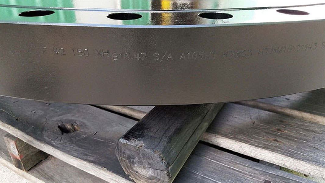 Weld Neck Flange 42" 150# Xtra Heavy, Raised Face, S/A A105HT