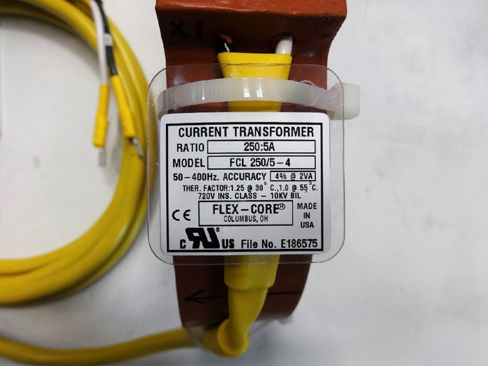 Flex-Core 250:5A Current Transformer FCL 250/5-4