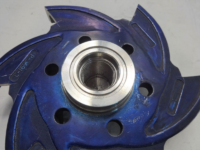 AEL 6-Vane Pump Impeller, 7-3/8", CF8M, #P-3691-3