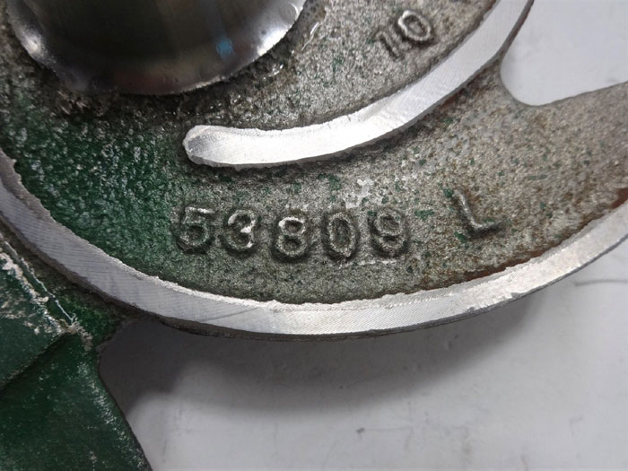 Goulds 5-Vane Pump Impeller, 7-1/2", CF8M, #53809