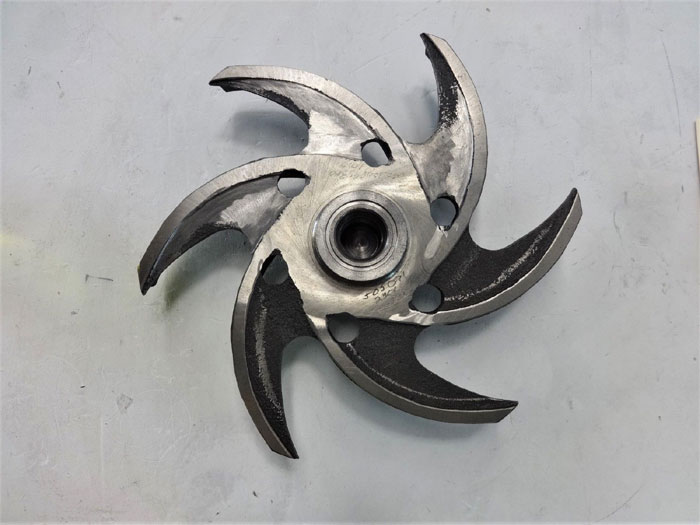 6-Vane Pump Impeller, 10-1/4", Ductile Iron, #52-320-895-307