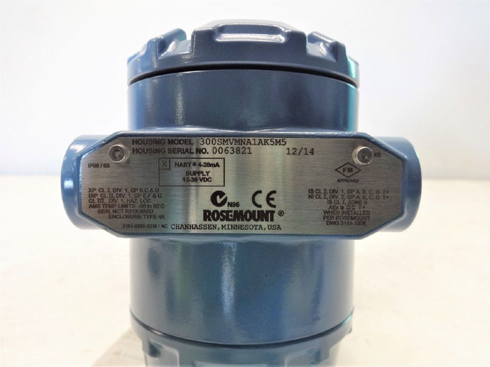 Rosemount Compact Orifice Plate Flow Meter 3051SFC2PS030N065032JA1A5K5M5