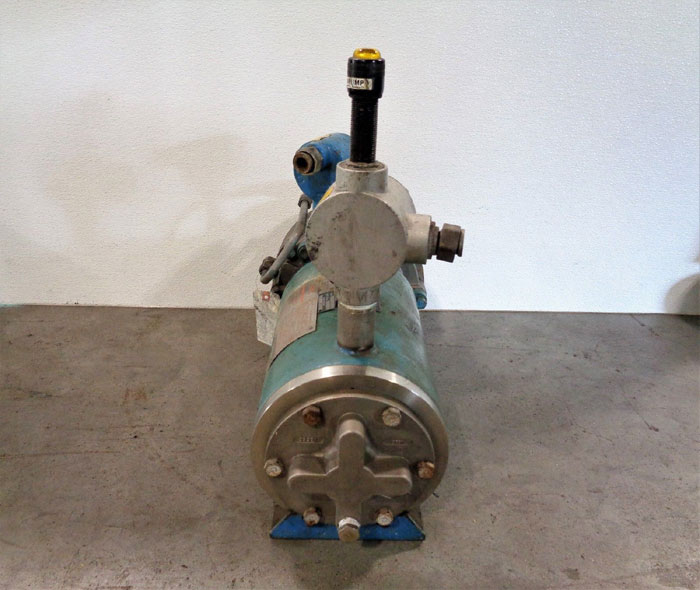 Crane Chempump 1.5 x 1 x 8-1F Seal-less Pump, Stainless Steel NC-AA-8N2-1S