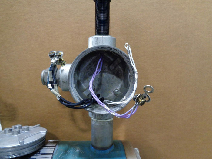 Crane Chempump 1.5 x 1 x 8-1F Seal-less Pump, Stainless Steel NC-AA-8N2-1S