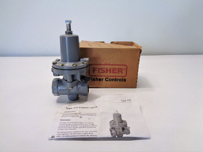 Fisher 1" Control Valve 119-12