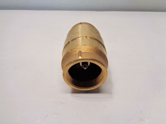 Strataflo 2" NPT Check Valve, #375, 200 LB, Bronze w/ Rubber Poppet