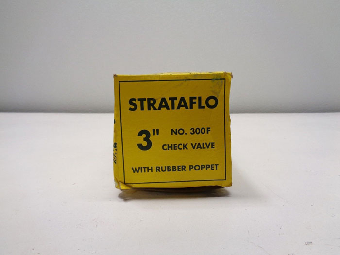 Strataflo 3" FNPT Check Valve, No. 300F, 400 LB, Bronze w/ Rubber Poppet