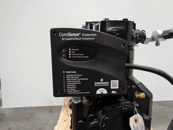 Copeland Discus Semi-Hermetic Compressor 460V, 3PH, 3DS3R17ME-TFD-C00