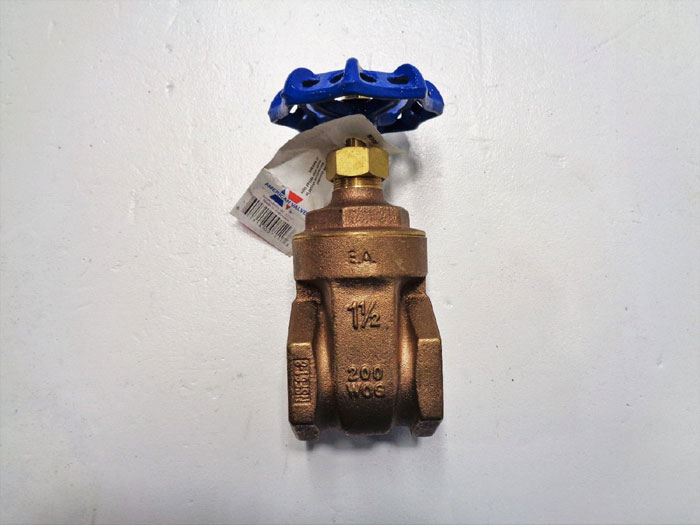 American Valve 1-1/2" NPT Bronze Gate Valves, #G300 **Lot of (12)**