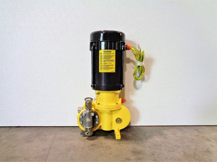 Milton Roy Metering Pump MRA11D245XAPPNSNNY, 1.20GPH, 1800PSI, 1.70 GPH, 100 PSI