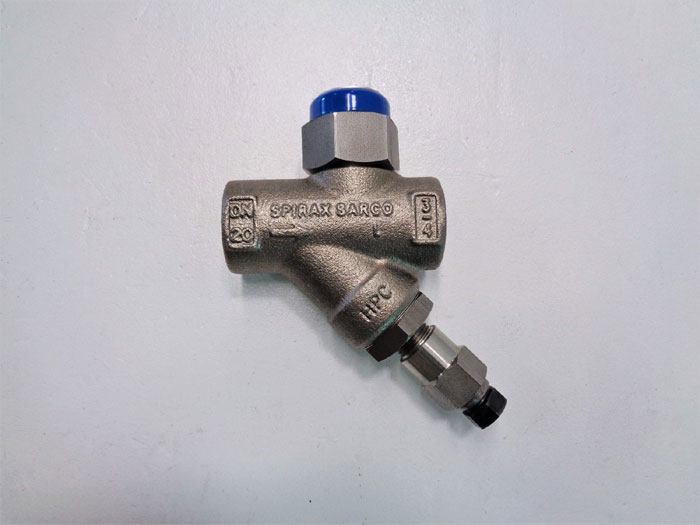 Spirax Sarco 3/4" Thermodynamic Steam Trap TD42L w/ Blowdown Valve 73648