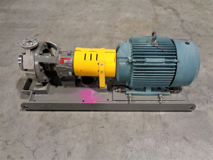 Flowserve Durco Mark 3 Centrifugal Pump, MK3 Lo-Flo, 1K1.5X1LF-82 OP/7.07 D4CF8M