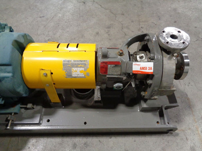 Flowserve Durco Mark 3 Centrifugal Pump, MK3 Lo-Flo, 1K1.5X1LF-82 OP/7.07 D4CF8M