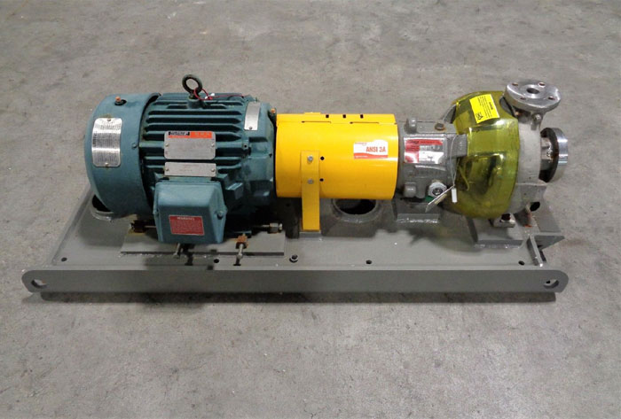 Flowserve Durco Mark 3 Centrifugal Pump, MK3 Lo-Flo, 1K1.5X1LF-82 OP/5.57 D4CF8M