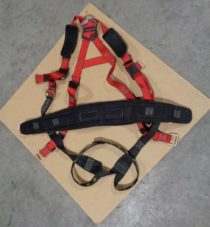  Devices XXXL Full Body Safety Harness, 310lb Max, Poly, H535XXXL