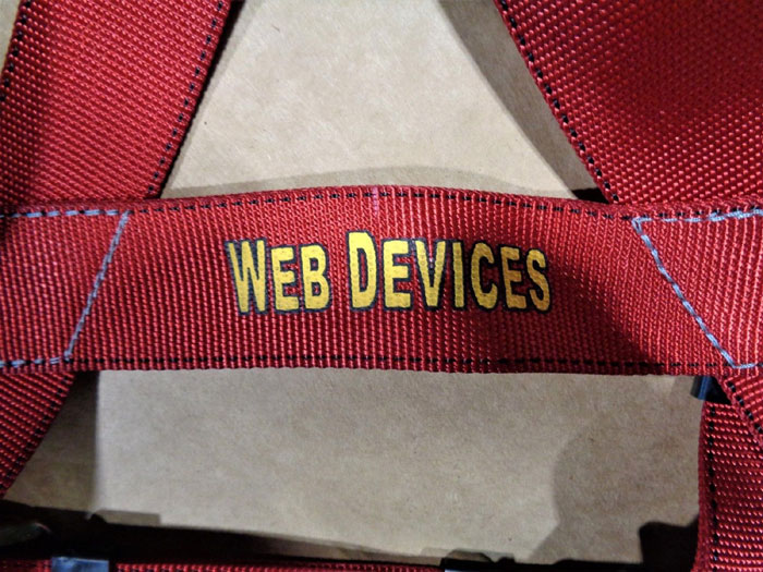 Web Devices XXXXL Full Body Safety Harness, 310lb Max, Poly, H535XXXXL