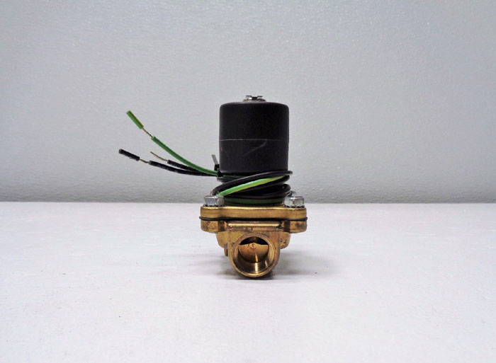 Parker 1/2" 2-Way Brass Solenoid Valve 08F23C2140ACF4C05