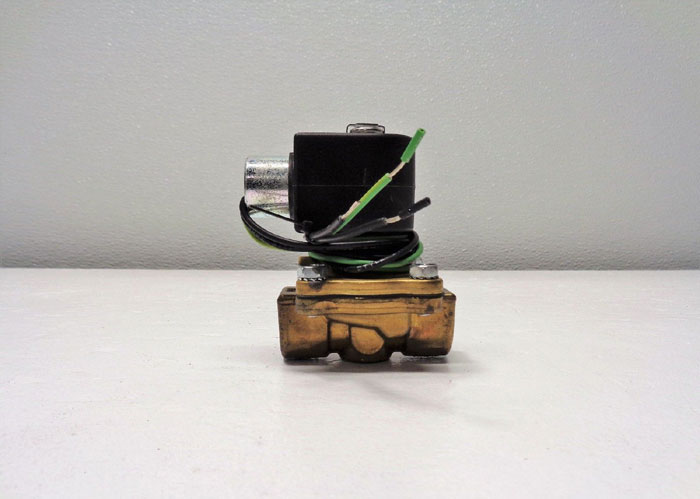 Parker 1/2" 2-Way Brass Solenoid Valve 08F23C2140ACF4C05