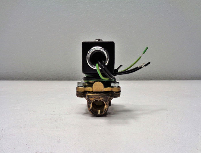 Parker 1/2" 2-Way Brass Solenoid Valve 08F23C2140ACF4C05