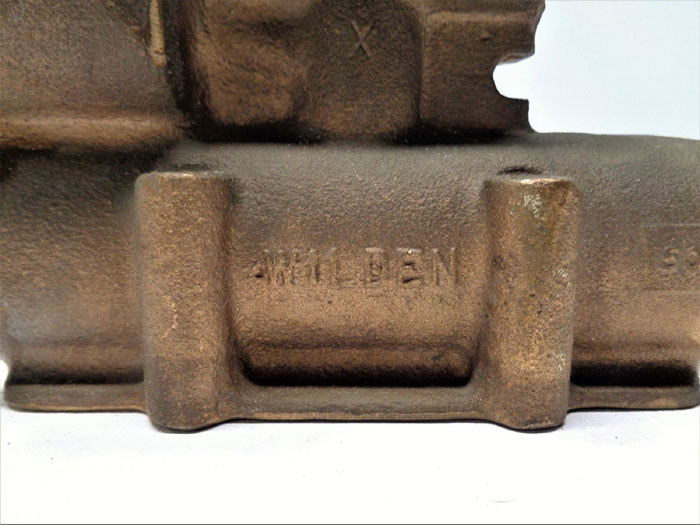 Wilden 1A Brass Air Filter 1-1/2" x 3/4" x 1/4" NPT Ports