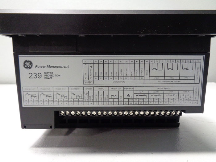 GE Multilin 239-RTD Motor Protection Relay