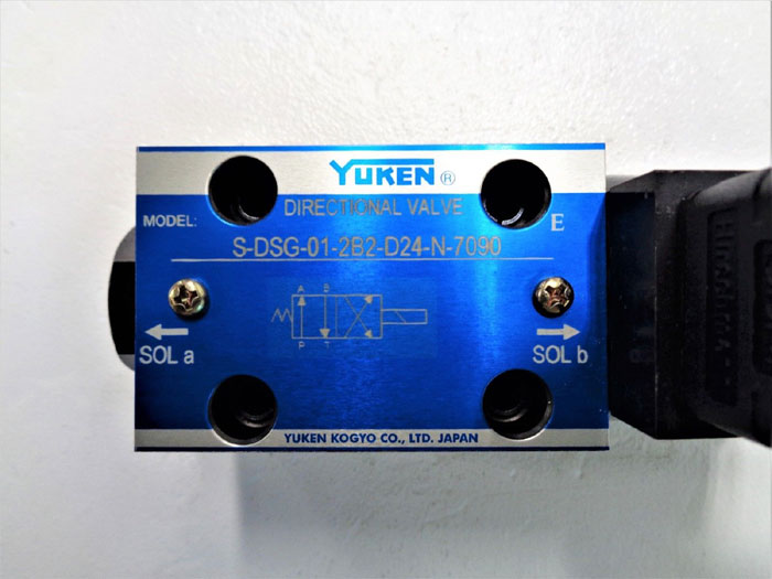 Yuken Directional Valve S-DSG-01-2B2-D24-N-7090