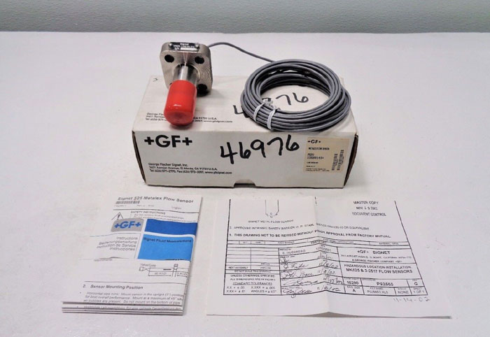 GF Signet P525-1 Metaflex Flow Sensor 198801494