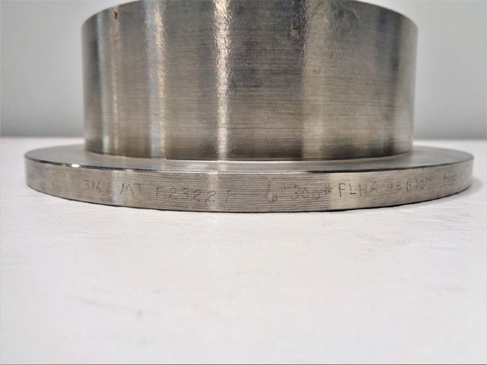 6" 300# Sight Glass Flange, 316 Stainless Steel