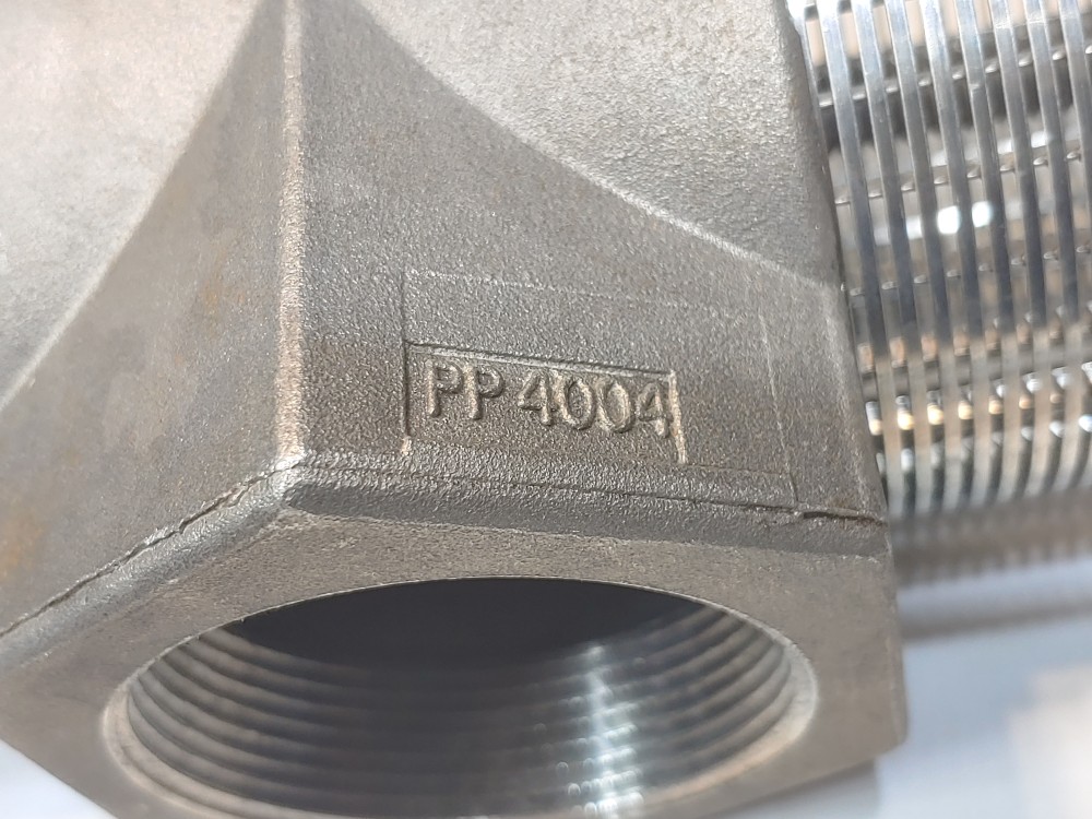 US Filter 2" NPT Distributor Diffuser Stainless Steel Strainer Valve 