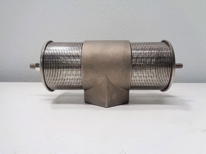 US Filter 2" NPT Distributor Diffuser Stainless Steel Strainer Valve 