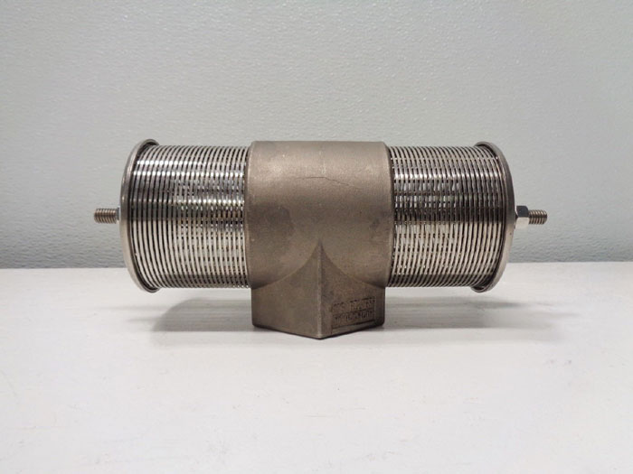 US Filter 2" NPT Distributor Diffuser Stainless Steel Strainer Valve 