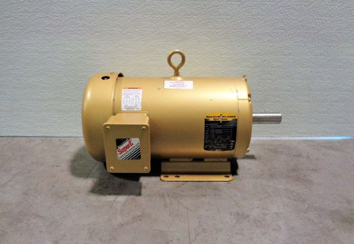 Baldor Reliance Super-E Motor EM3616T, 7.5 HP, 208-230/460 Volts, 3450 RPM