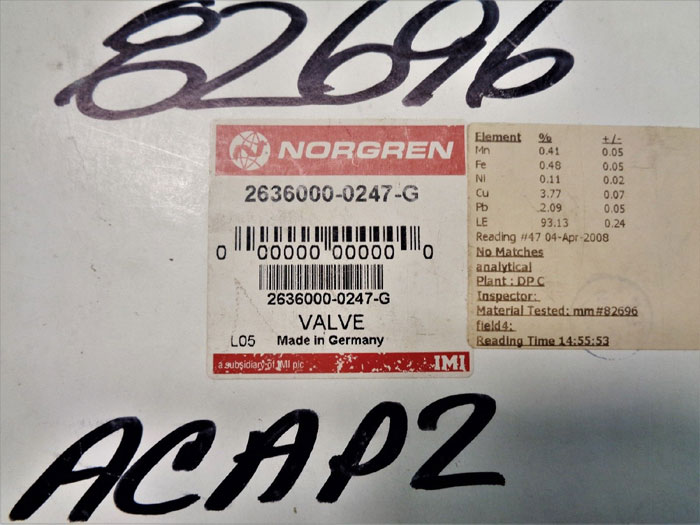 Norgren Pneumatic Solenoid Valve 2636000