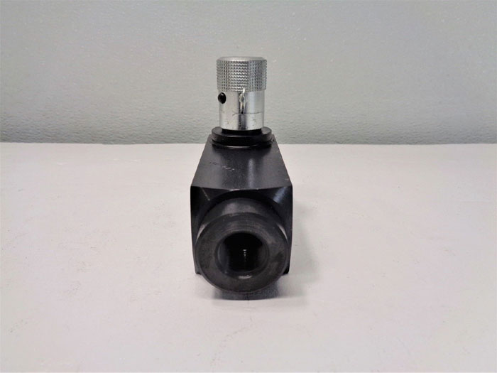 Parker Hydraulic 1/2" Flow Control Valve, 3000 PSI, 15 GPM, PCCM800S  FV-20BA