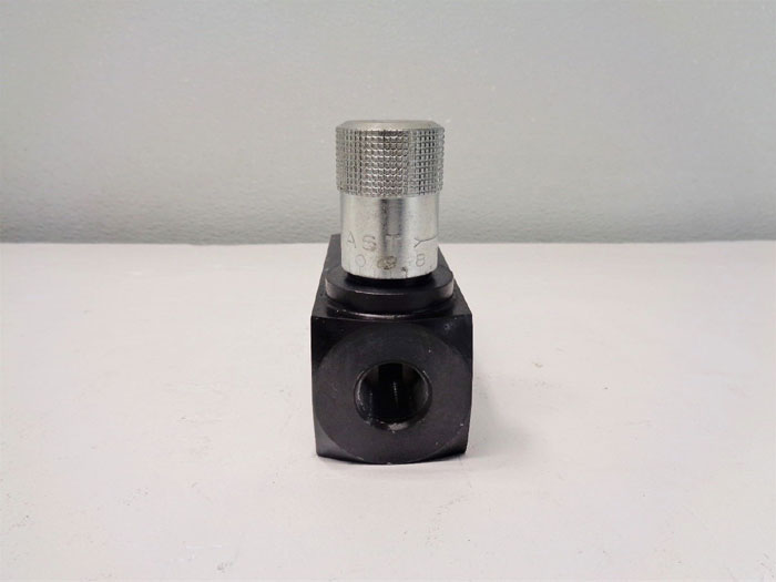 Parker Hydraulic 1/2" Flow Control Valve, 3000 PSI, 15 GPM, PCCM800S  FV-20BA