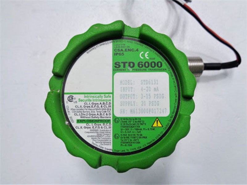 Thermo Fisher Scientific STD 6000 Current to Pressure Transducer STD6131