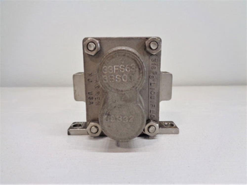 Liquiflo Gear Pump 33FS63 3BS0C, 316 Stainless Steel