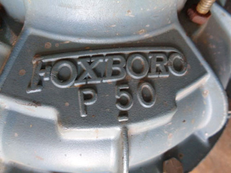 FOXBORO P50 DIAPHRAGM CONTROL VALVE - 2"