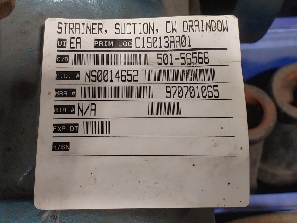Plenty Duplex D-Type Basket Strainer 6-DA, 6" 300# WCB, Stainless Steel Baskets