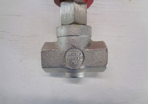 Badger 1/4" Research Control Valve 1001GCN36SV0SHLN36