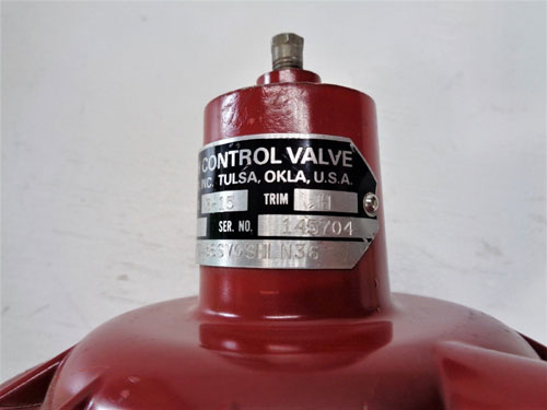 Badger 1/4" Research Control Valve 1001GCN36SV0SHLN36