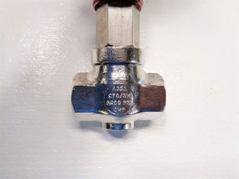 Badger 1/2" NPT Research Control Valve 1002GCN36SV0SFLN36