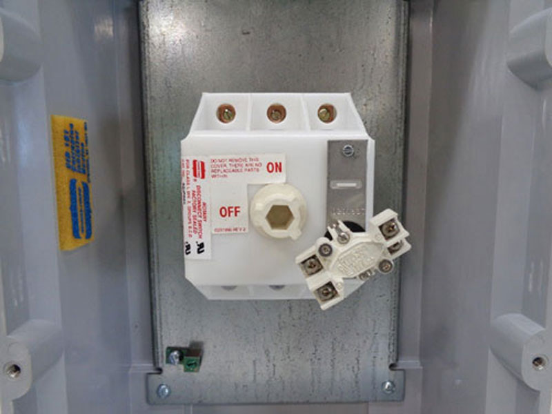 Crouse Hinds N2RS Control Switch N2RS603, 60A w/ Disconnect Switch RSWP603