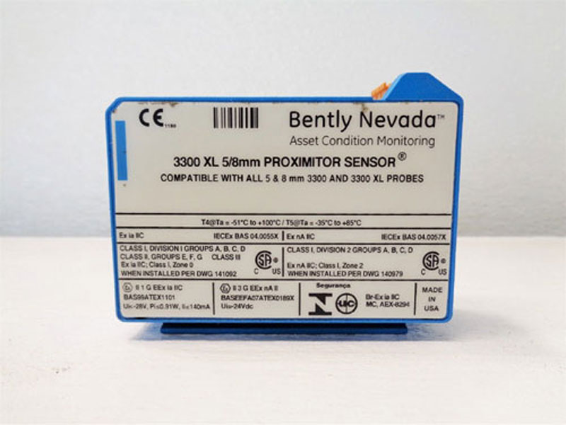 Bently Nevada 3300 XL 5/8 mm Proximitor Sensor 330180-50-05