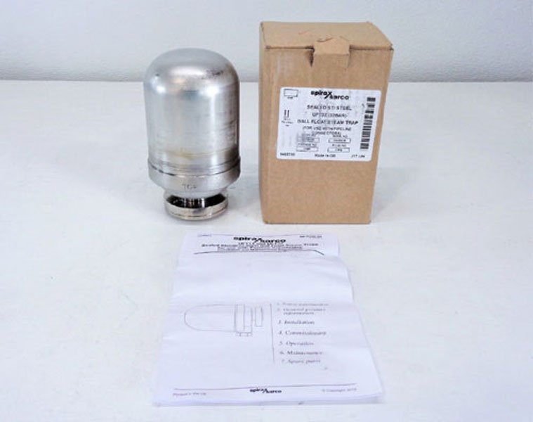 Spirax Sarco UFT32-32 Ball Float Steam Trap, Stainless Steel