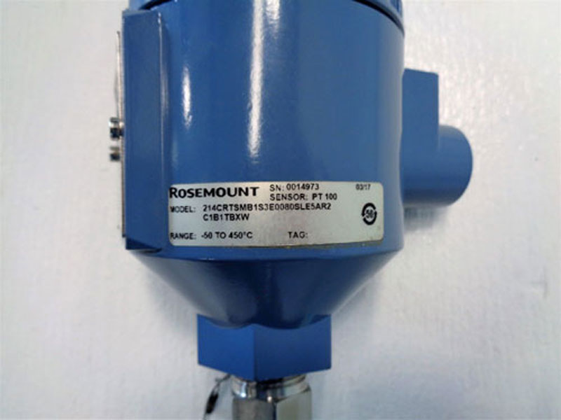Rosemount Temperature Sensor 214CRTSMB1S3E0080SLE5AR2C1B1TBXW
